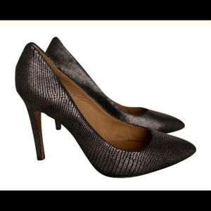 COACH Brown & Black Heels / Size 11